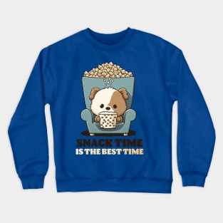 Snack Time is the BEST Time Crewneck Sweatshirt